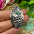 Canyon Bloom Turquoise Pendant