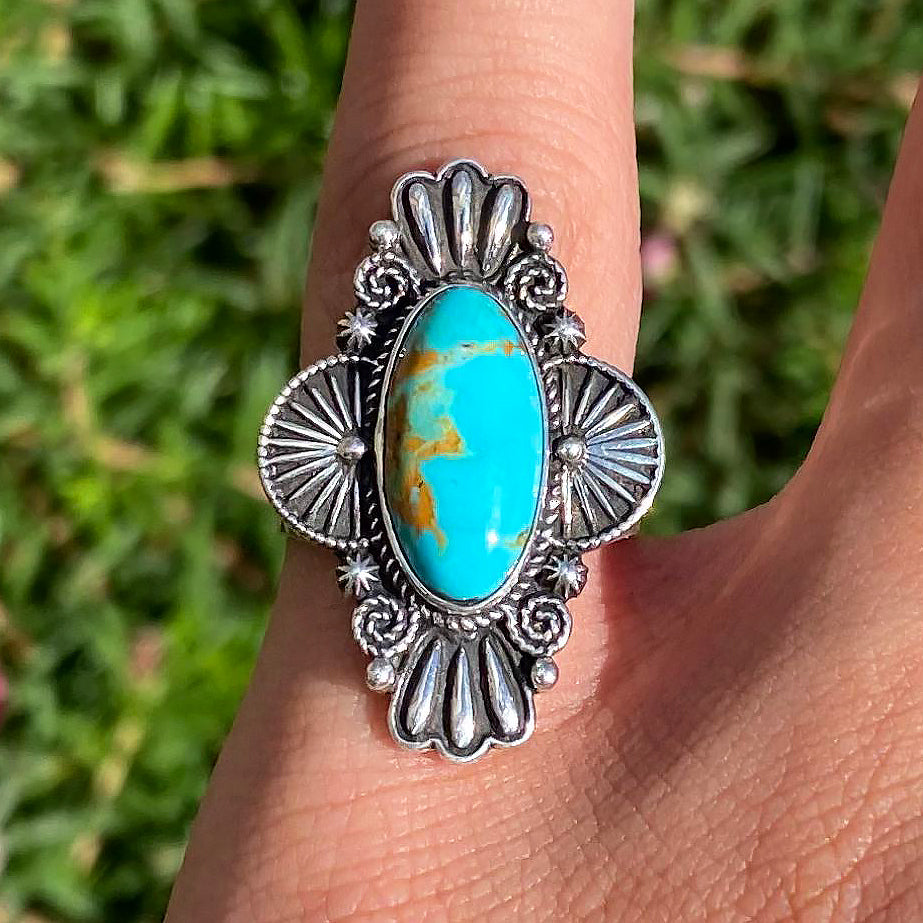 Sun Mesa Turquoise Ring