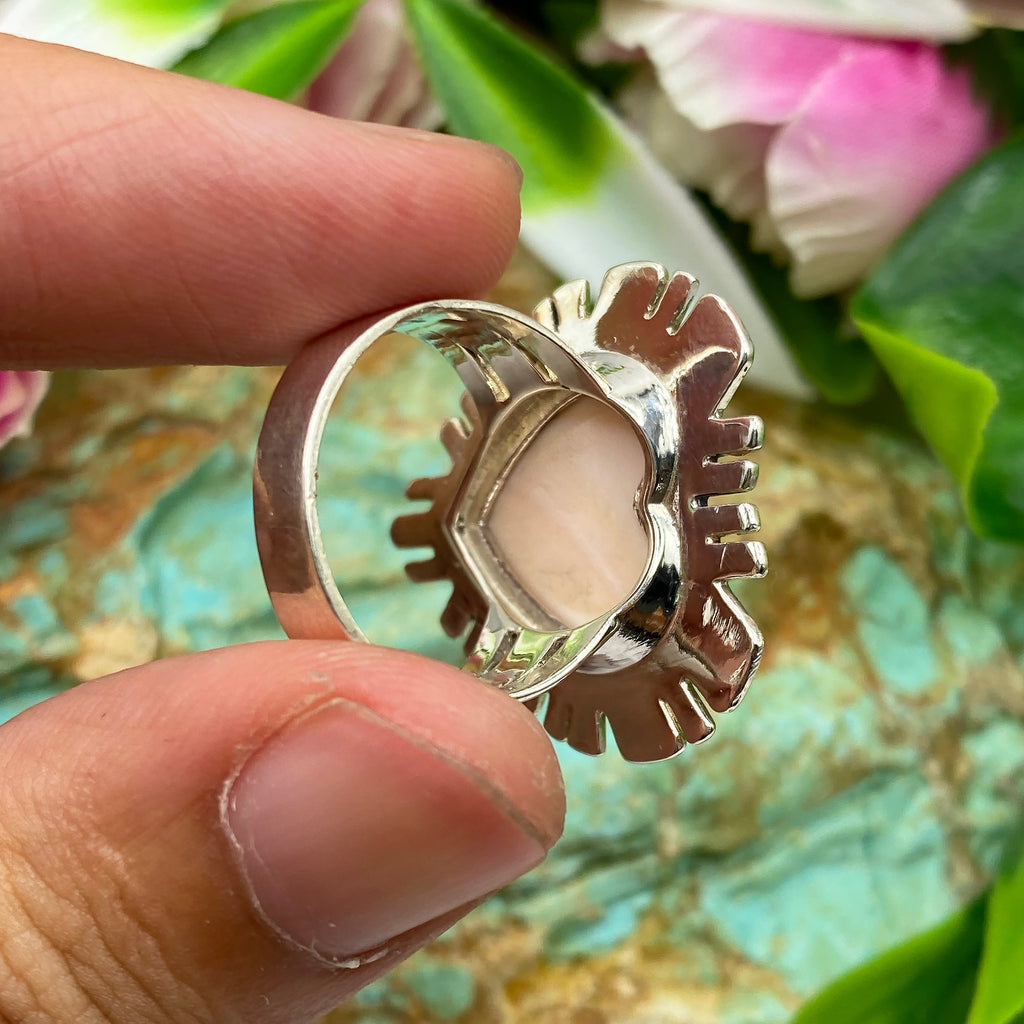 Desert Heart Conch Shell Ring