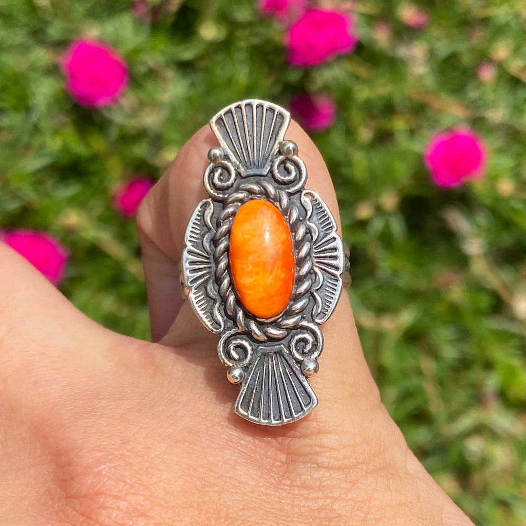 Desert Flame Spiny Oyster Ring