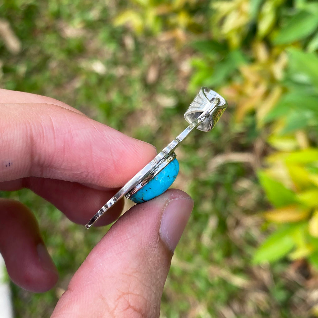 Desert Crest Turquoise Pendant