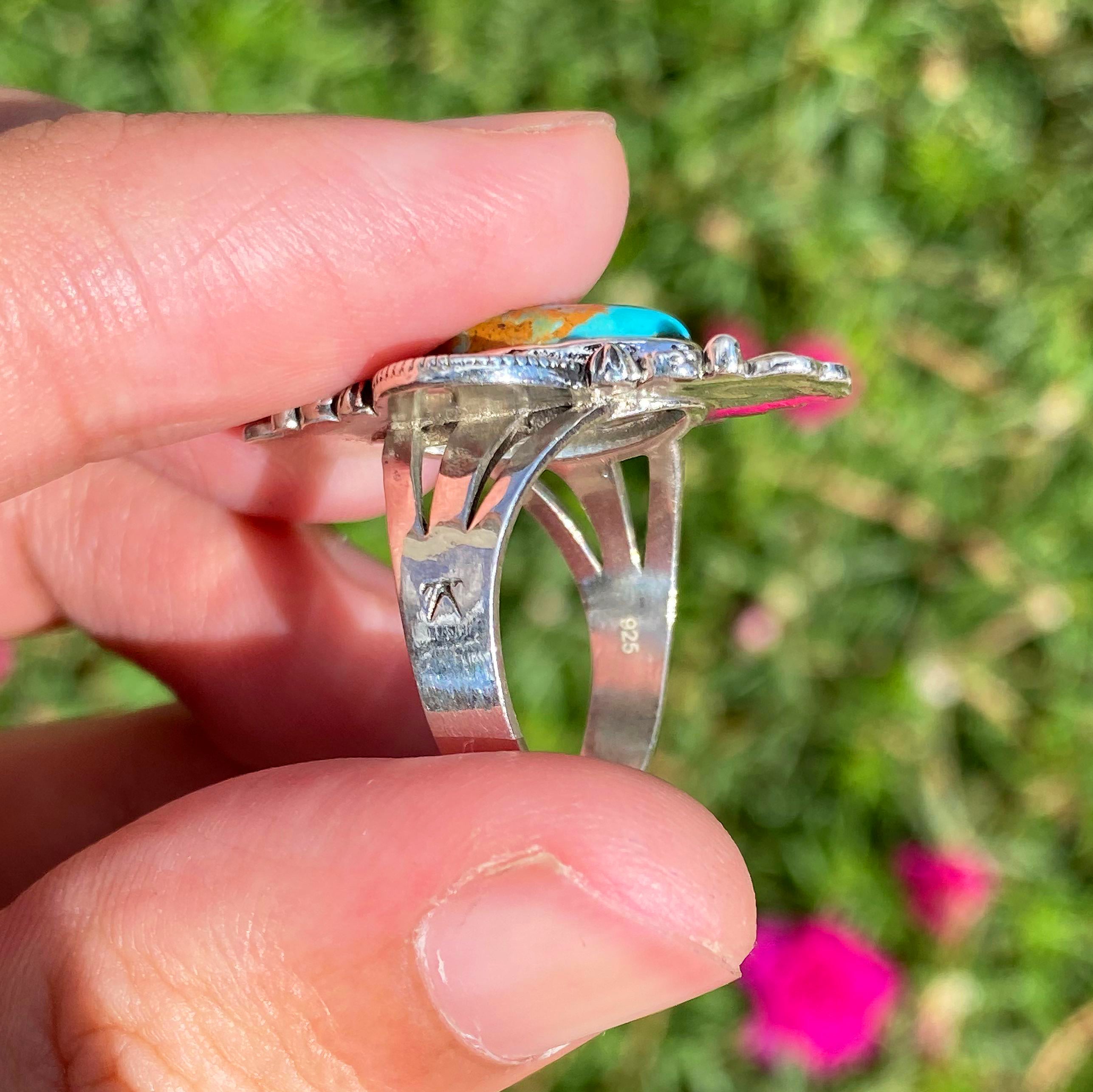 Sun Mesa Turquoise Ring
